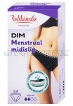   BELLINDA MENSTRUAL MIDISLIP NORMAL Menstruációs mosható női alsó fekete 1 db