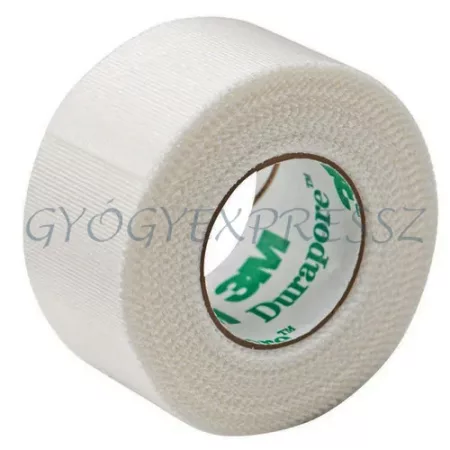 3M DURAPORE 12,5 cm x 9,14 méter  selyem ragtapasz