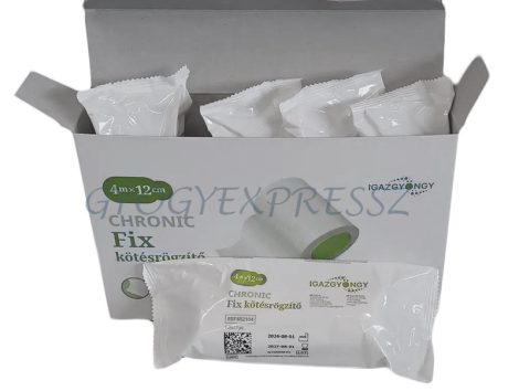 CHRONIC FIX Rugalmas kötésrögzítő 4 méter x 12 cm 