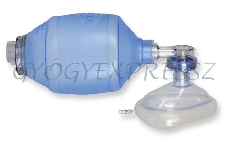 SINGLE Lélegeztető ballon Felnőtt maszkkal 