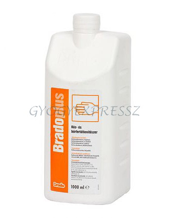 BRADOPLUS Kéz- és bőrfertőtlenítő 1000 ml (MG 532)