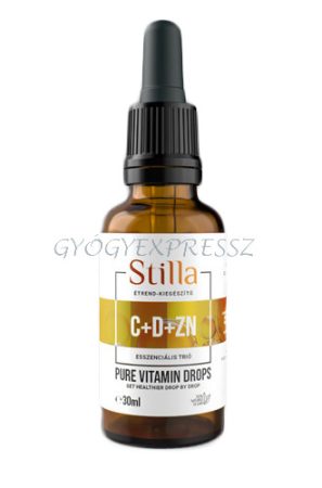 STILLA C+D+ZN Esszenciális trió étrend-kiegészítő cseppek 30 ml STILLA C+D+ZN Esszenciális trió étrend-kiegészítő cseppek 30 ml