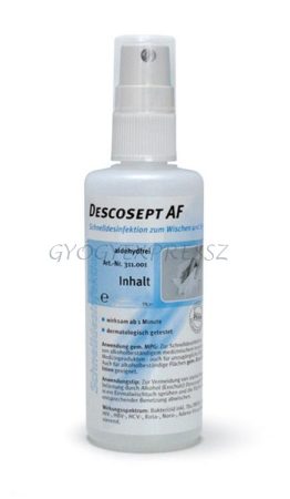 DESCOSEPT AF Gyors Felületfertőtlenítő spray 250 ml (MG 13656)
