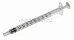 Inzulinos fecskendő 1 ml tű nélkül 100 db