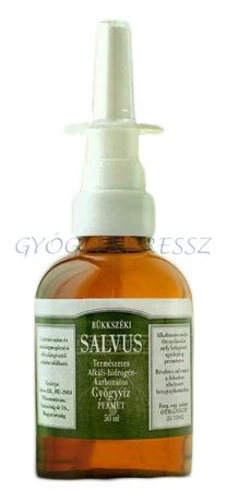 BÜKKSZÉKI SALVUS Gyógyvíz Orrspray 50 ml