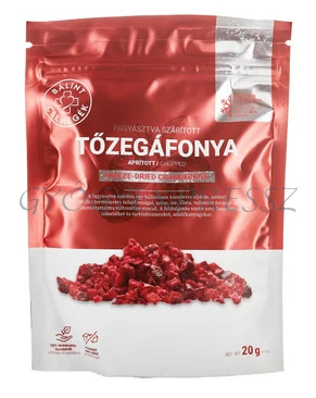 BÁLINT Liofilizált Tőzegáfonya 20 gramm