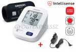   OMRON M3 Comfort Intellisense felkaros vérnyomásmérő ADAPTERREL