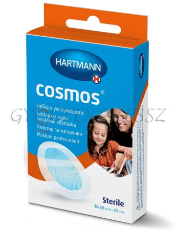 COSMOS Steril sebtapasz égésre 8 db COSMOS Steril sebtapasz égésre 8 db
