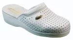 SCHOLL CLOG BACK GUARD Klumpa FEHÉR