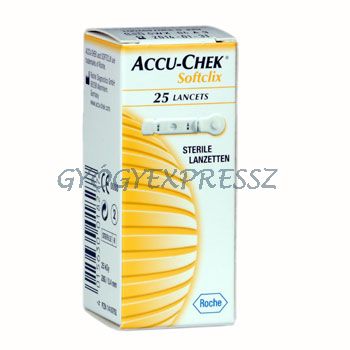 Accu-Chek VÉRVÉTELI LÁNDZSAHEGY Softclix 25 db