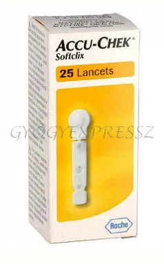 ACCU-CHEK Ujjszúró tű ujjszúró lándzsa 25 db