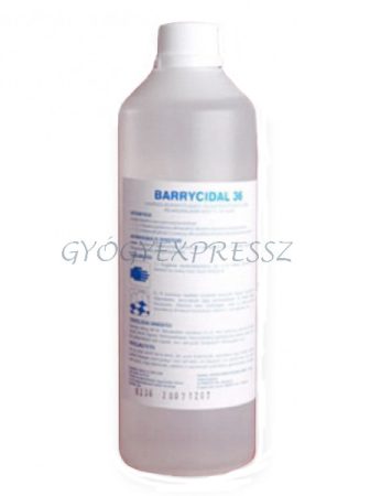 BARRYCIDAL 36  Felületfertőtlenítő 1% kész oldat 1000 ml (MG 4115)