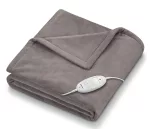   Beurer HD 75 Cosy Fűthető melegítő takaró taupe 180 x 130 cm