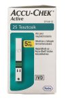 Accu-Chek ACTIVE vércukor TESZTCSÍK 25 db