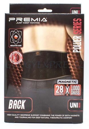 PREMIA Mágneses deréköv turmalinnal