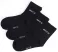 BATZ CREW Unisex középmagas szárú zokniszett FEKETE 3 pár BATZ CREW Unisex középmagas szárú zokniszett FEKETE 3 pár