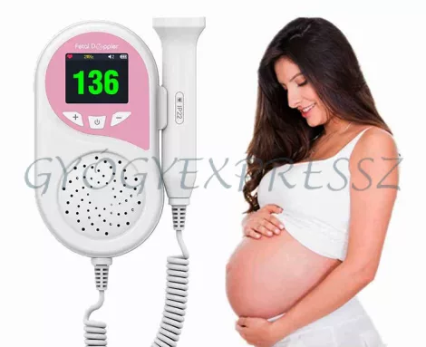 CONTEC CMS10B Baby doppler babaszívhang hallgató (MG 36412)