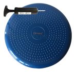   QMED Dinamikus hátizom erősítő ülőpárna, egyensúlyozó pilates korong KÉK 33 cm