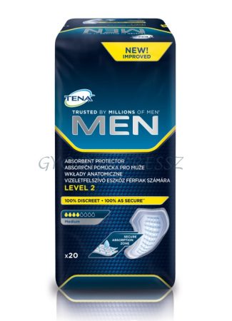 TENA MEN LEVEL 2 férfi inkontinencia betét 20 db
