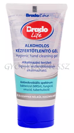 BRADOLIFE Alkoholos kézfertőtlenítő gél 50 ml