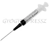 Fecskendő tűvel 2,5 ml Gumidugós 22G 1/2