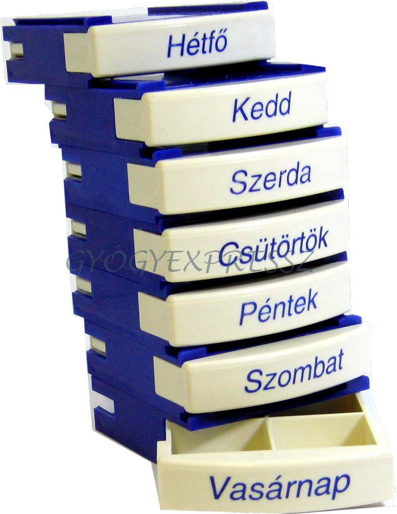 Gyógyszeradagoló heti, emeletes, napi jelzéssel MEDI BOX Gyógyszeradagoló heti, emeletes, napi jelzéssel MEDI BOX